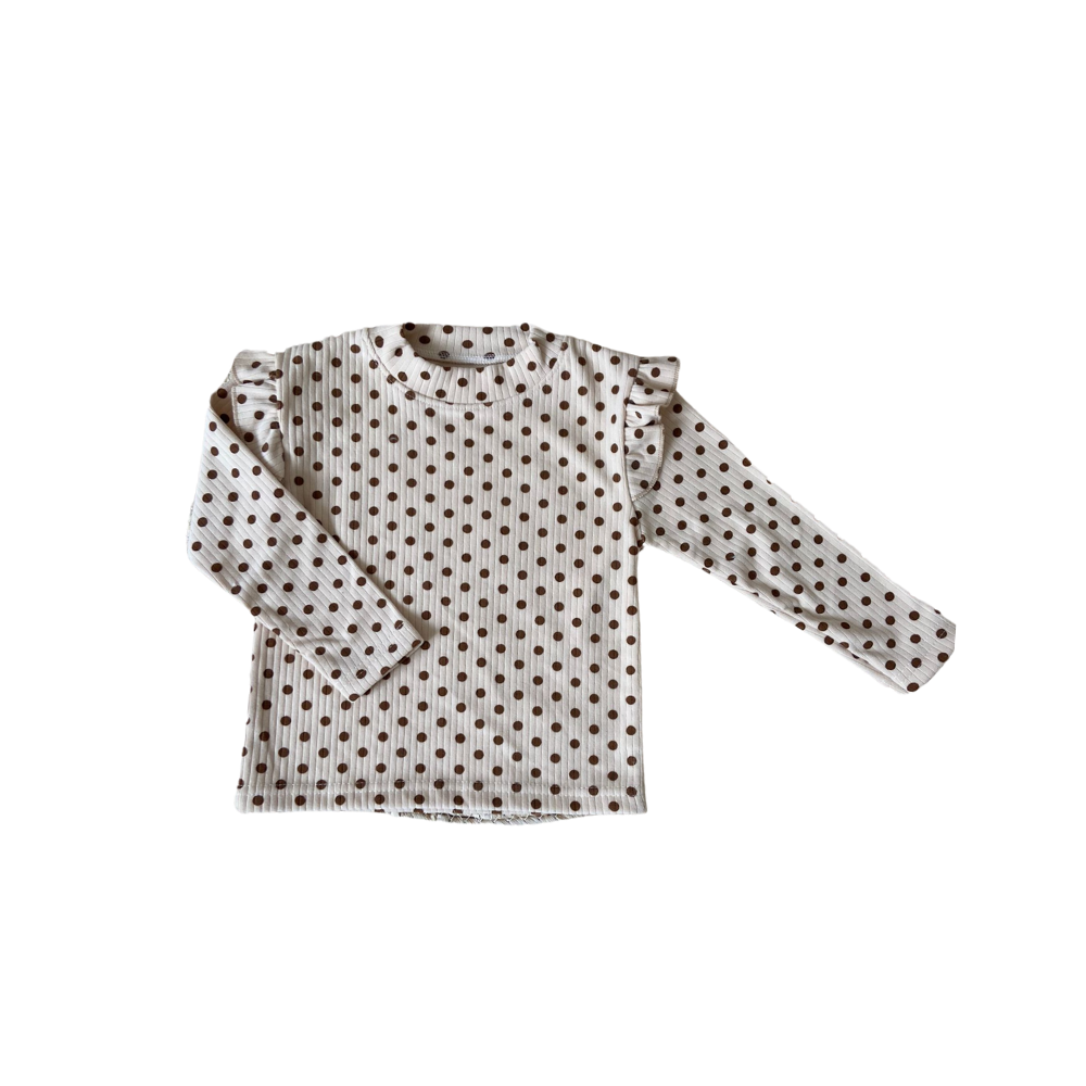 Ruffle shirt meisje