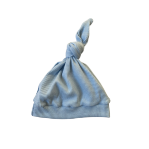 Newborn mutsje Rib Blauw