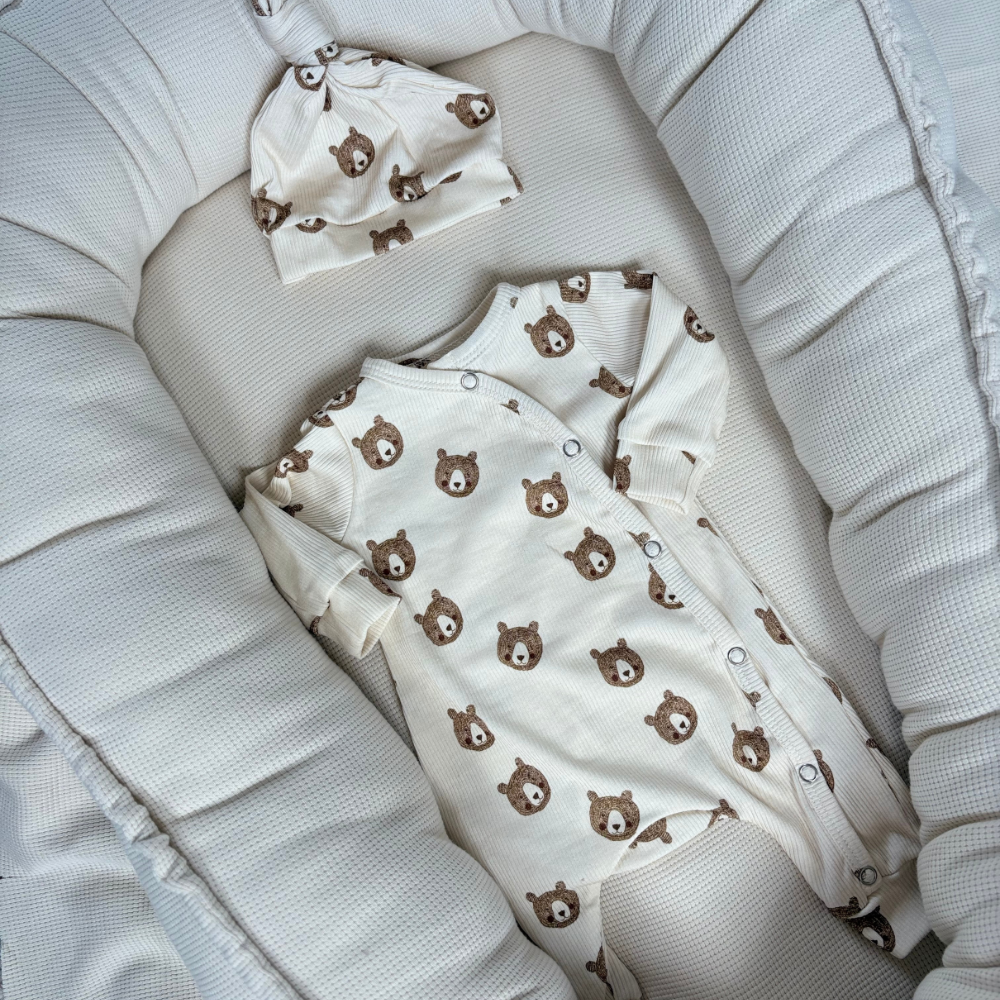 Newborn mutsje Beer - Afbeelding 2