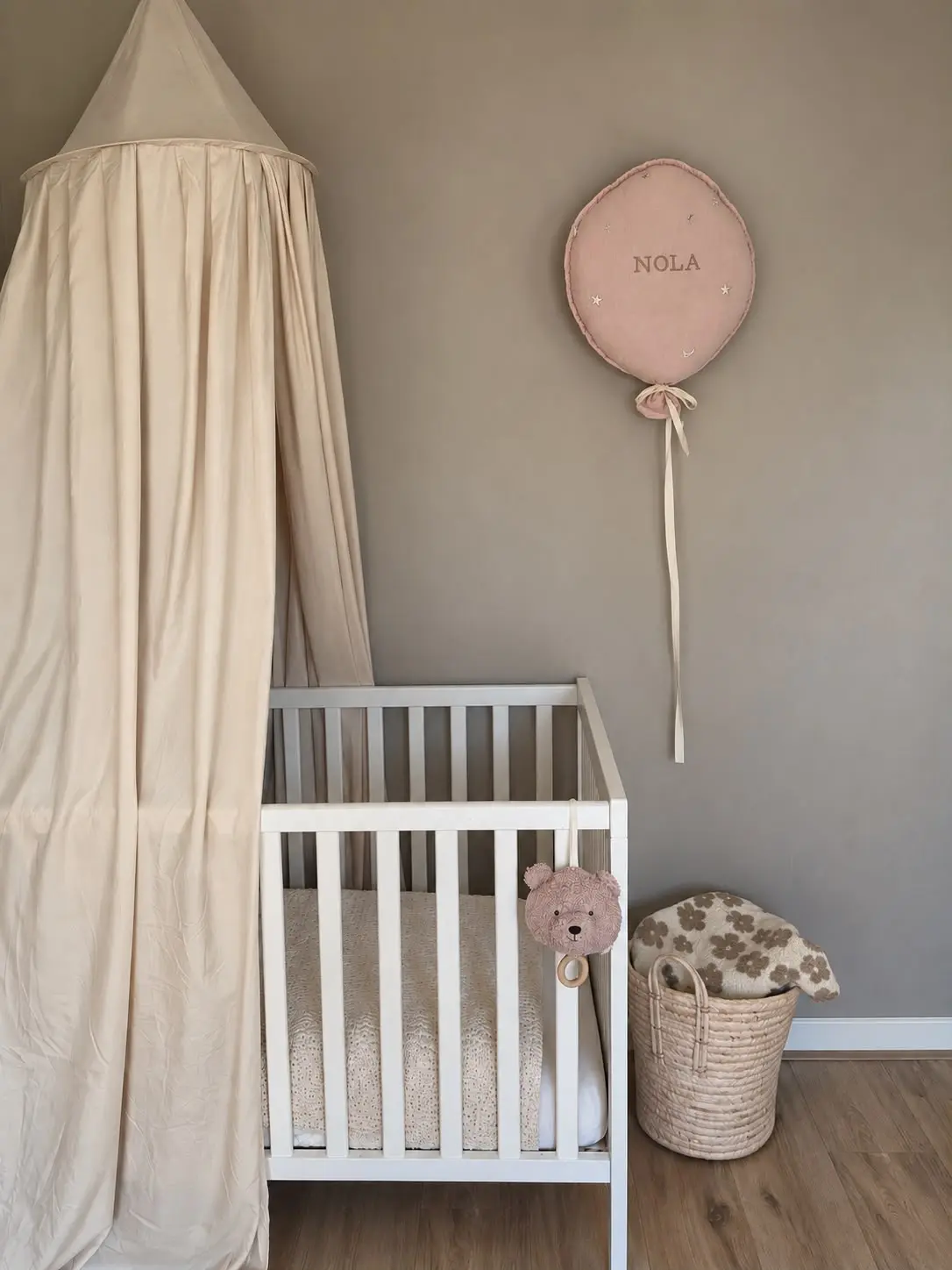 Wandballon met naam - Afbeelding 2